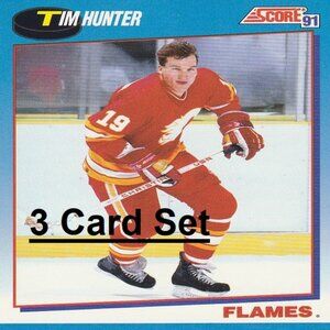 Tim Hunter Hockey Card Collection